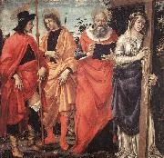 Fra Filippo Lippi Four Saints Altarpiece Sweden oil painting artist